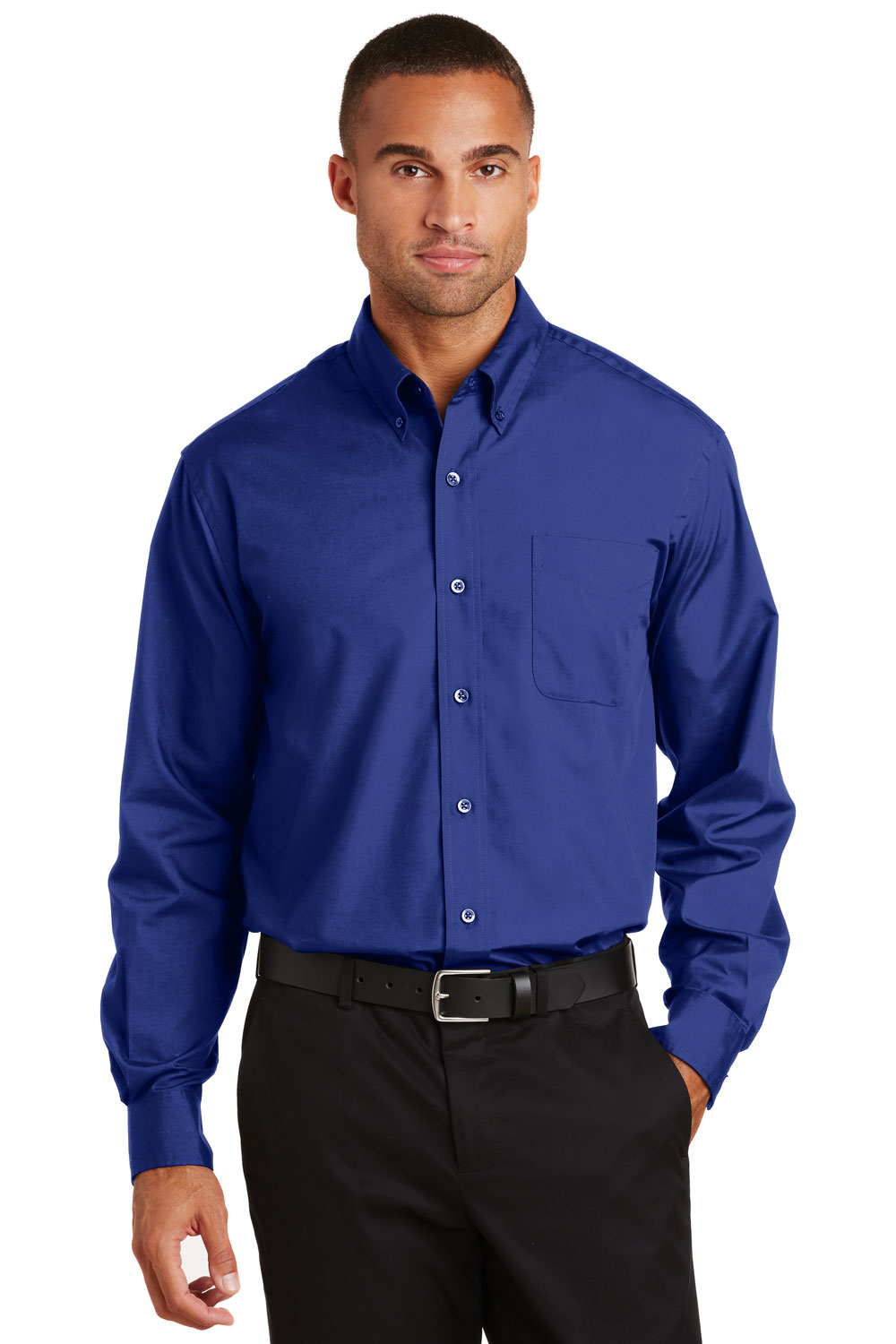 Port Authority Long Sleeve Button-Down Poplin Shirt (INT-S632) – InterMed